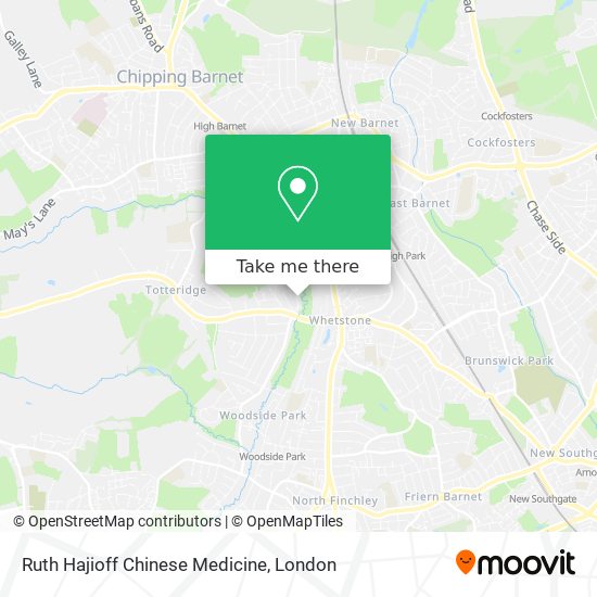 Ruth Hajioff Chinese Medicine map