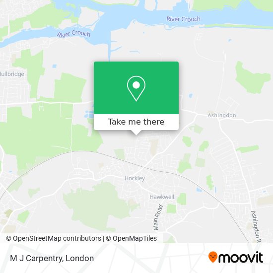 M J Carpentry map