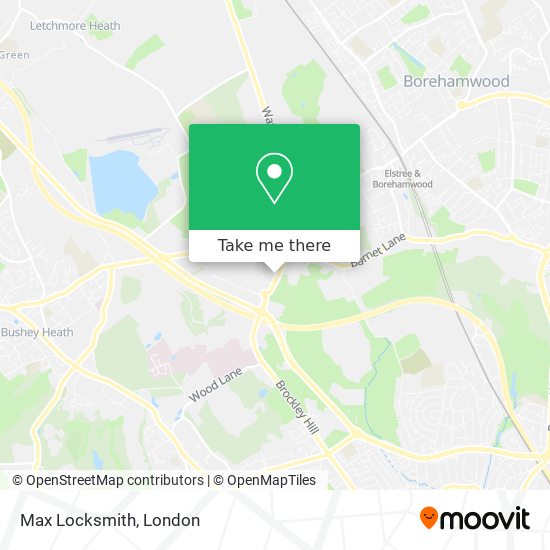 Max Locksmith map