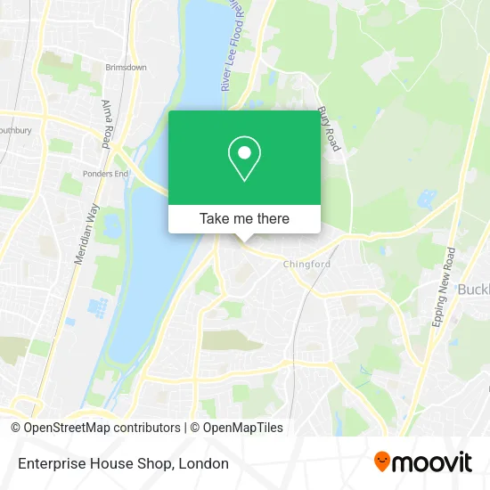 Enterprise House Shop map