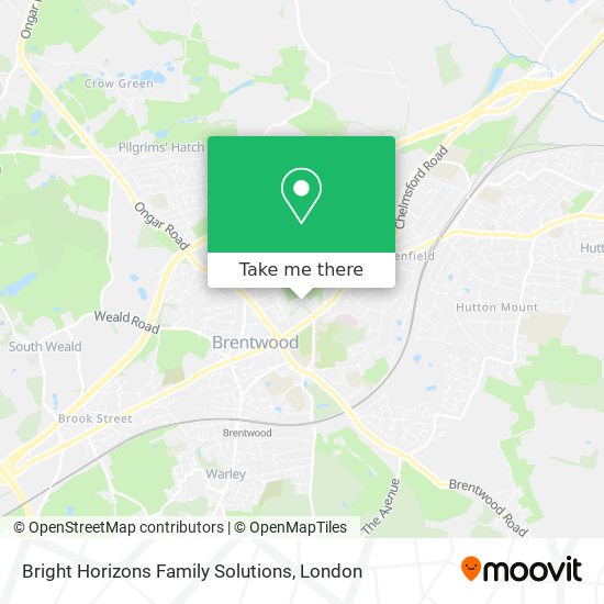 Bright Horizons Family Solutions map