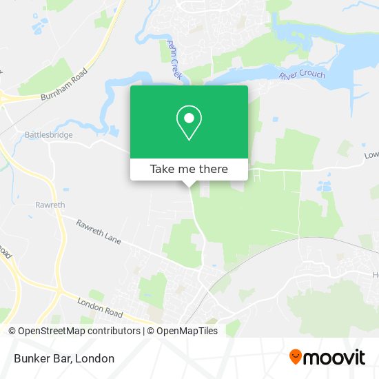 Bunker Bar map