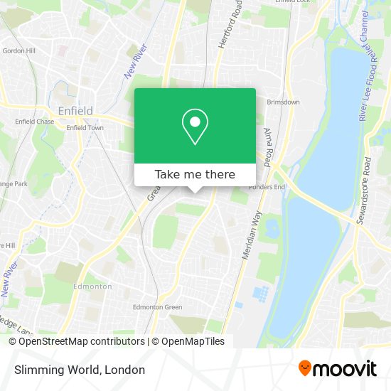 Slimming World map