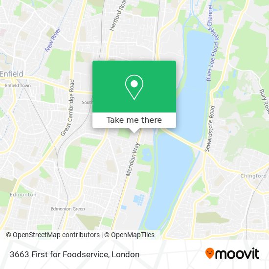 3663 First for Foodservice map