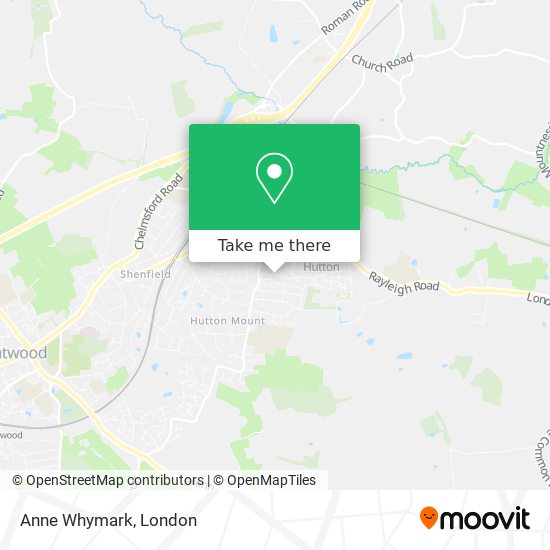 Anne Whymark map