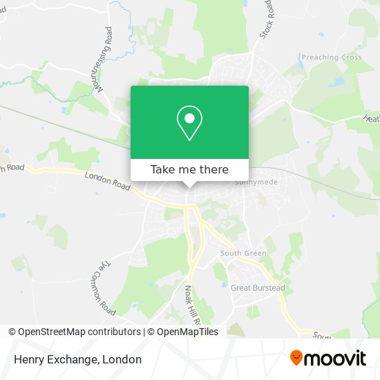 Henry Exchange map