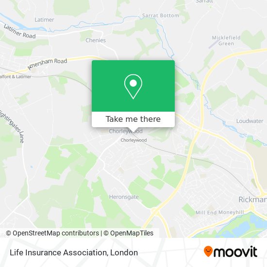 Life Insurance Association map