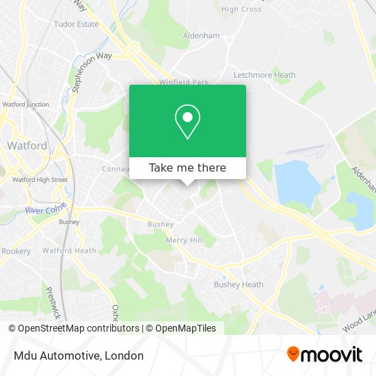 Mdu Automotive map