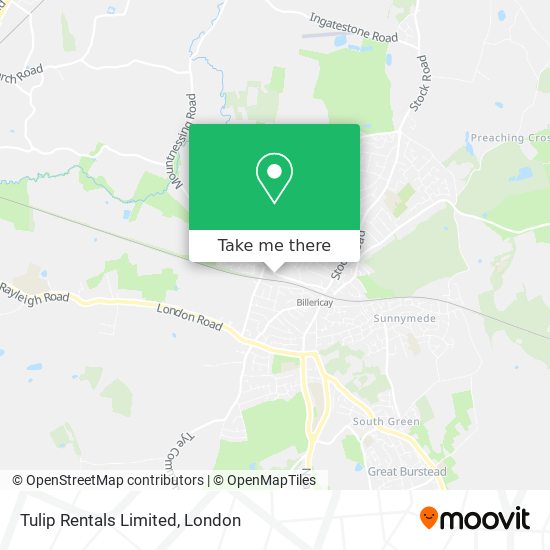 Tulip Rentals Limited map