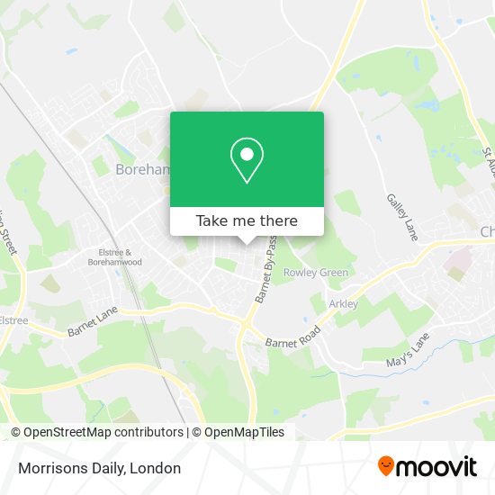 Morrisons Daily map