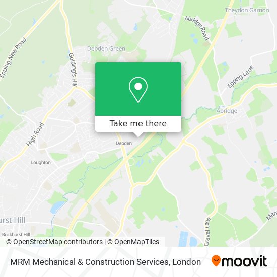 MRM Mechanical & Construction Services map
