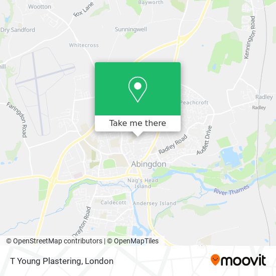 T Young Plastering map