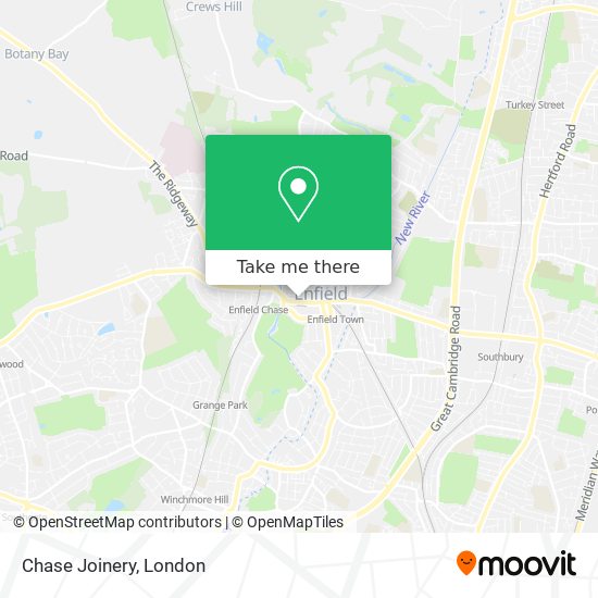 Chase Joinery map