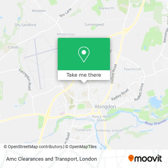 Amc Clearances and Transport map