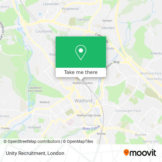 Unity Recruitment map