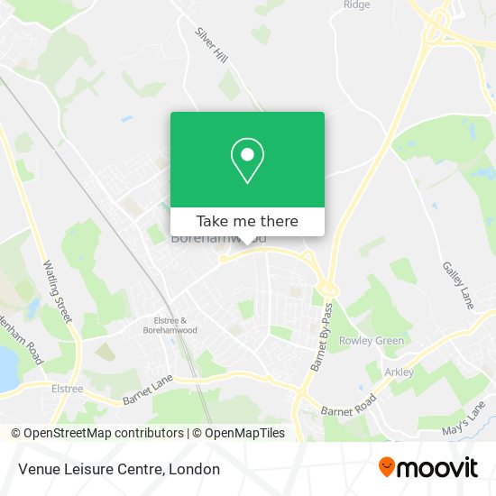 Venue Leisure Centre map