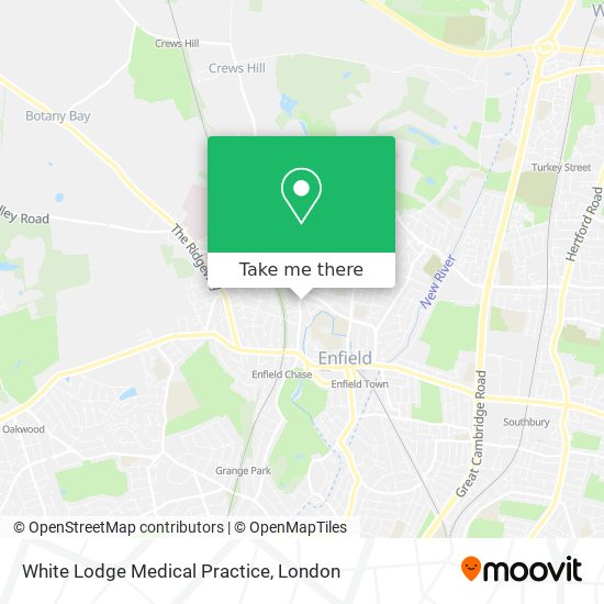 White Lodge Medical Practice map