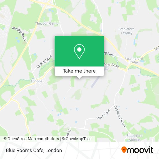 Blue Rooms Cafe map