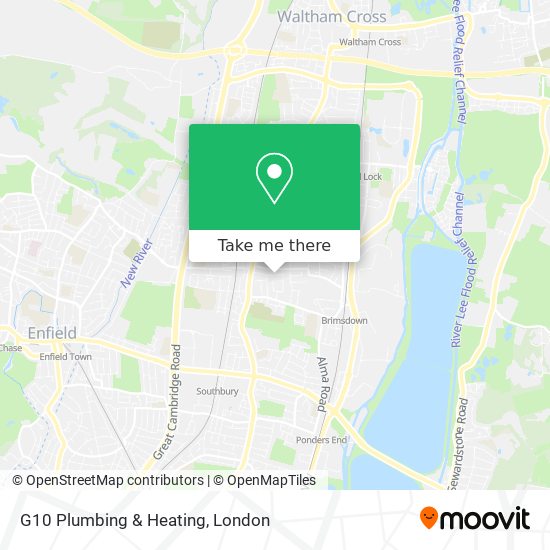 G10 Plumbing & Heating map
