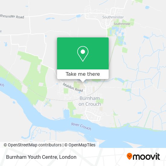 Burnham Youth Centre map