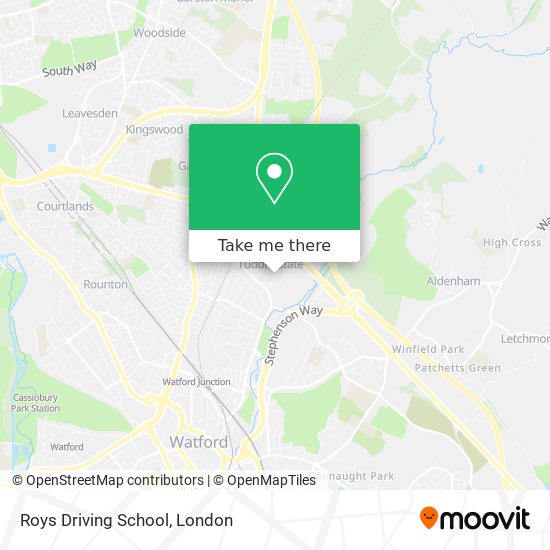 Roys Driving School map