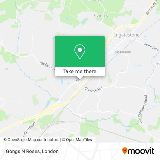 Gongs N Roses map