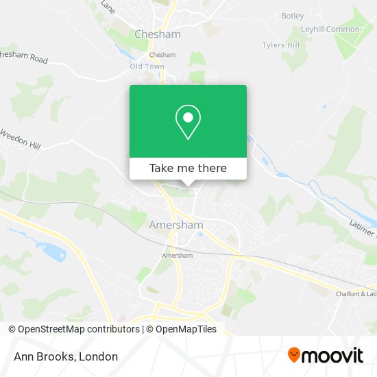 Ann Brooks map