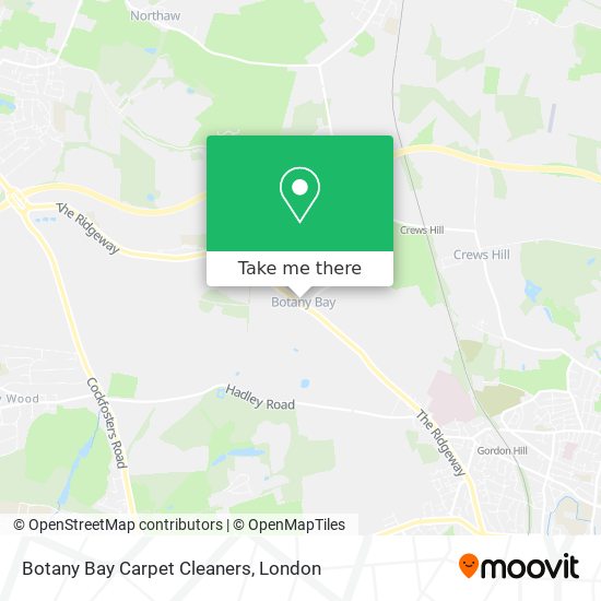 Botany Bay Carpet Cleaners map