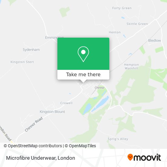 Microfibre Underwear map