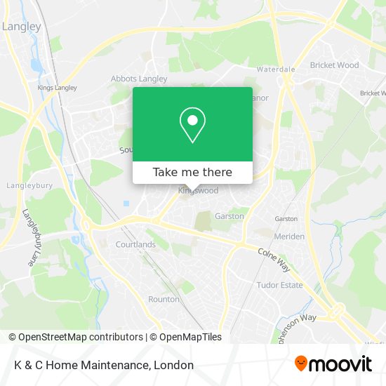 K & C Home Maintenance map