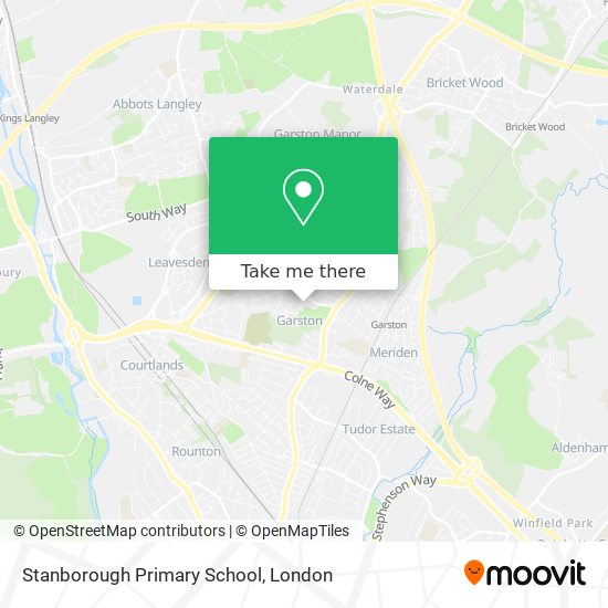 Stanborough Primary School map