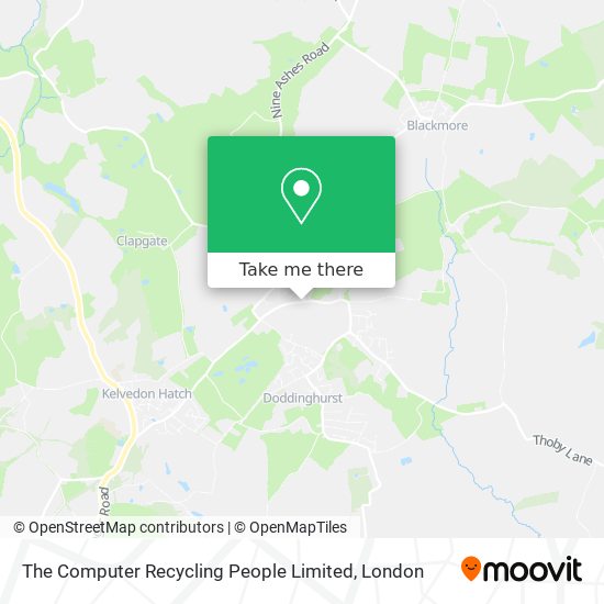 The Computer Recycling People Limited map
