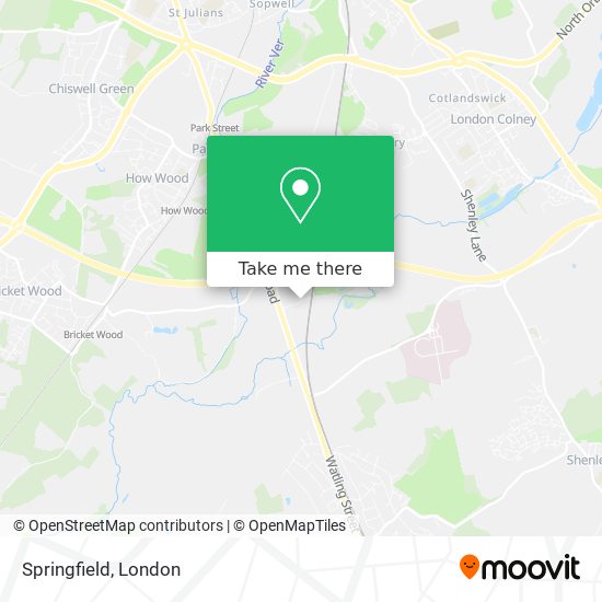 Springfield map