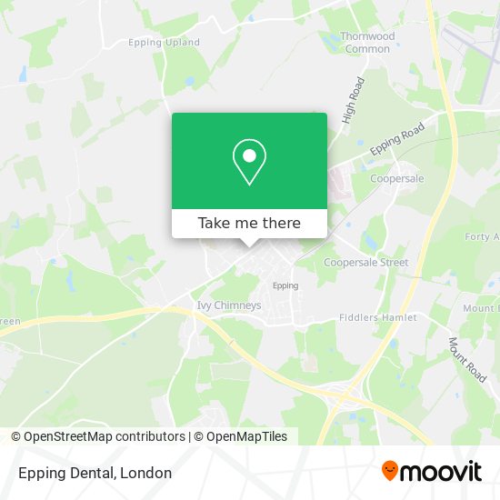 Epping Dental map