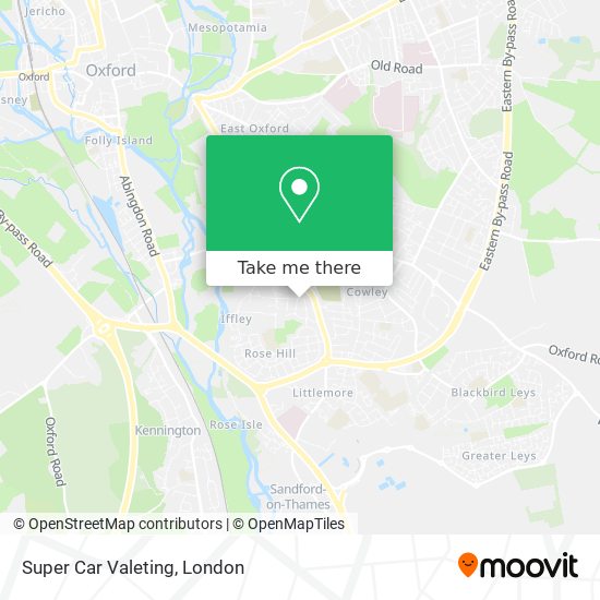 Super Car Valeting map