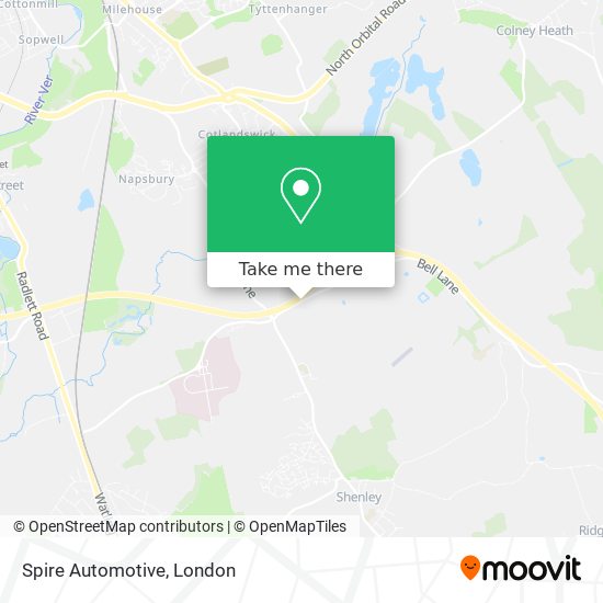 Spire Automotive map