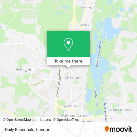Daily Essentials map