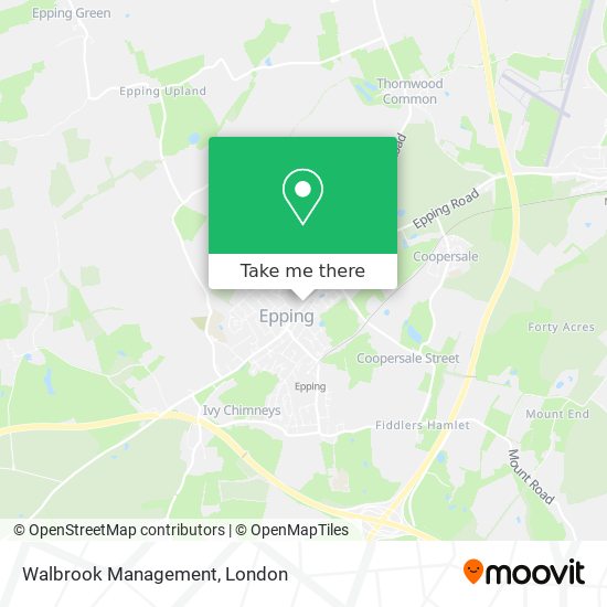 Walbrook Management map