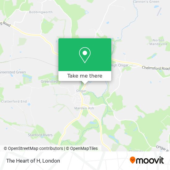 The Heart of H map