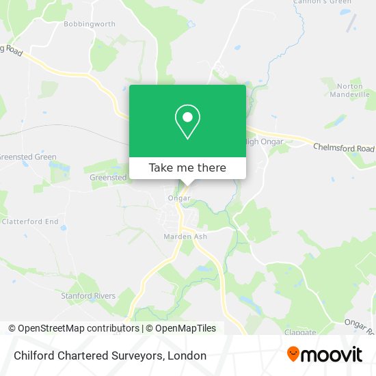 Chilford Chartered Surveyors map