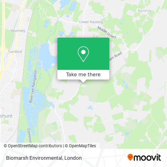Biomarsh Environmental map