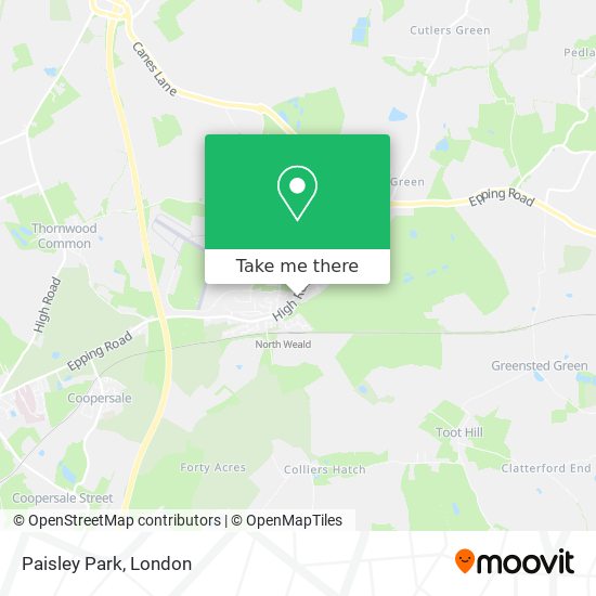 Paisley Park map