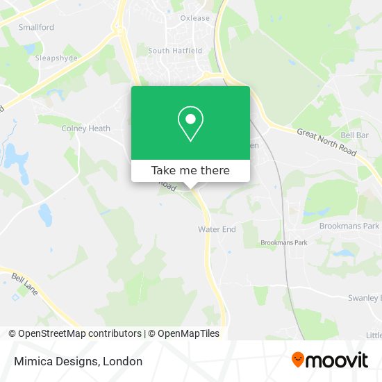 Mimica Designs map
