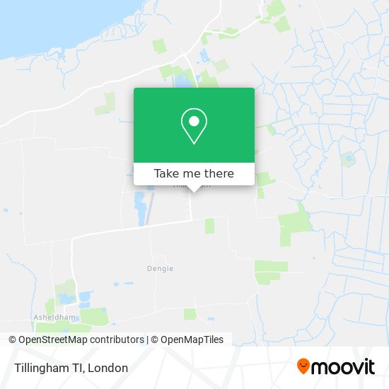 Tillingham TI map