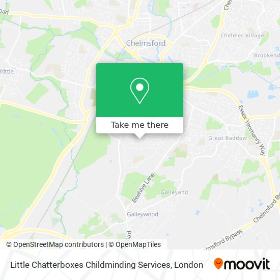 Little Chatterboxes Childminding Services map