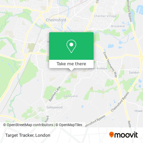 Target Tracker map