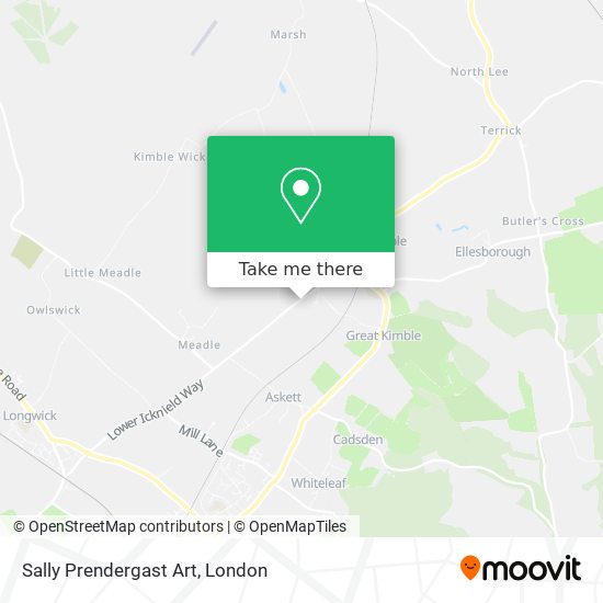 Sally Prendergast Art map