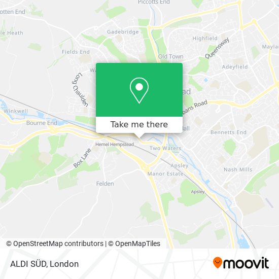 ALDI SÜD map