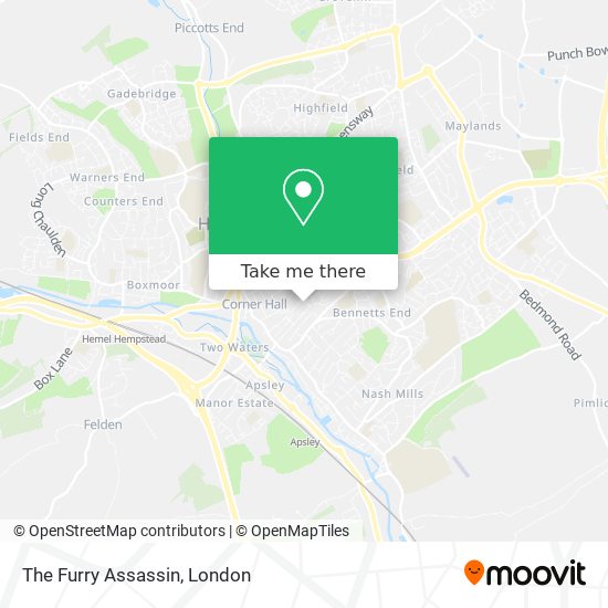 The Furry Assassin map