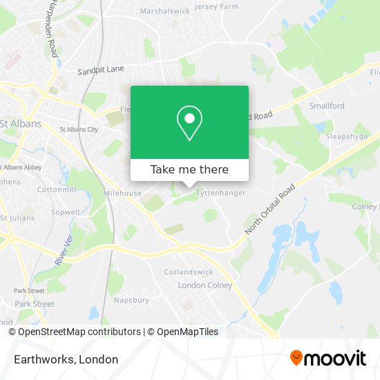 Earthworks map
